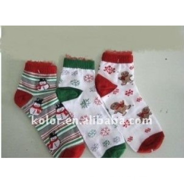 Weihnachtsbaumwollsocken